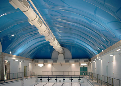 <h3>Commercial swimming pool ceiling
</h3>